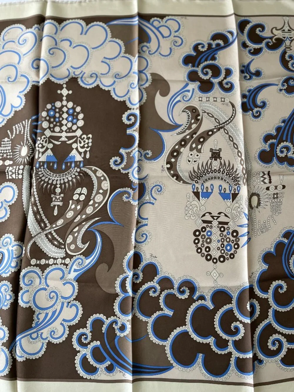 Emilio Pucci Vintage Silk Scarf